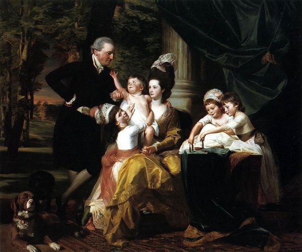 Sir William Pepperell And Family